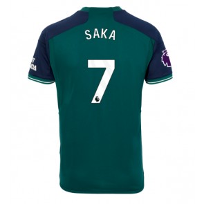 Arsenal Bukayo Saka #7 Replica Third Stadium Shirt 2023-24 Short Sleeve